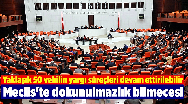 Meclis'te dokunulmazlık bilmecesi