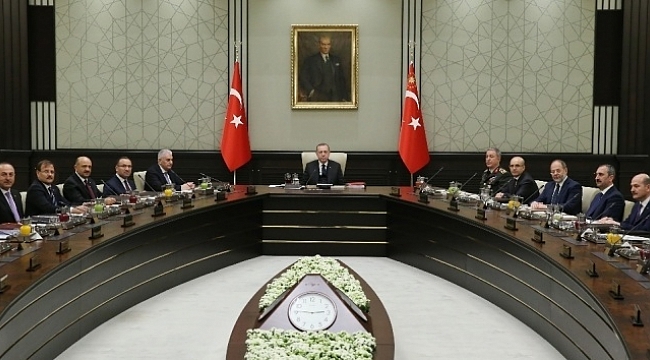Milli Güvenlik Kurulu bildirisi açıklandı