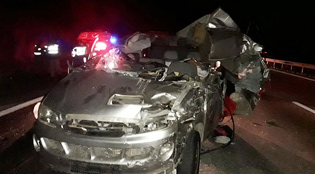 Toprakkale'de trafik kazası: 1 ölü, 5 yaralı