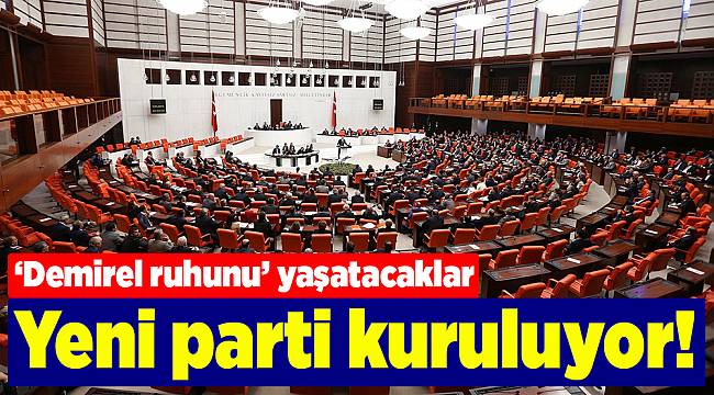 Yeni parti kuruluyor!