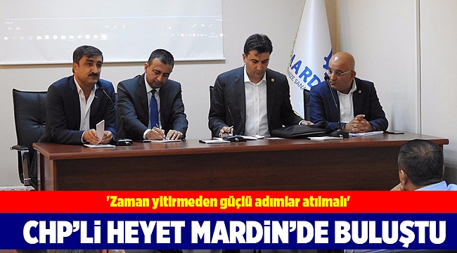 'Zaman yitirmeden güçlü adımlar atılmalı'