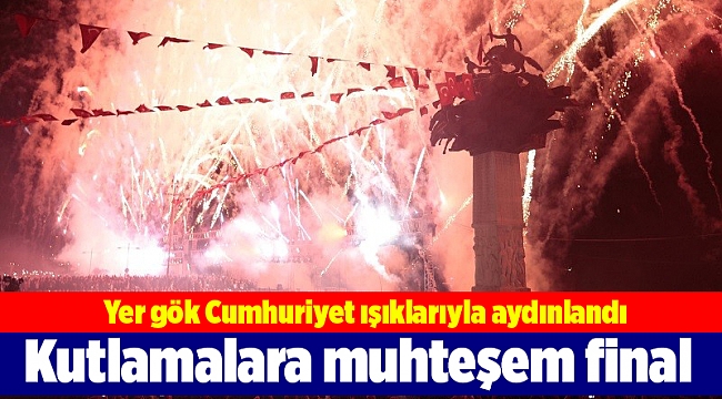 29 Ekim kutlamalarına İzmir Gündoğdu Meydanında MFÖ konseri görkemli final