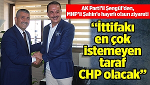 AK Parti’li Şengül, MHP’li Şahin’i ziyaret etti