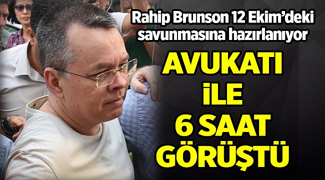 Avukatı ile 6 saatlik görüşme yaptı