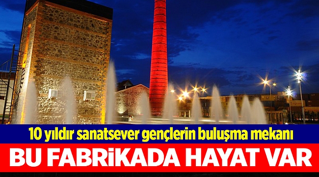 Bu bacadan 10 yıldır sanat tütüyor