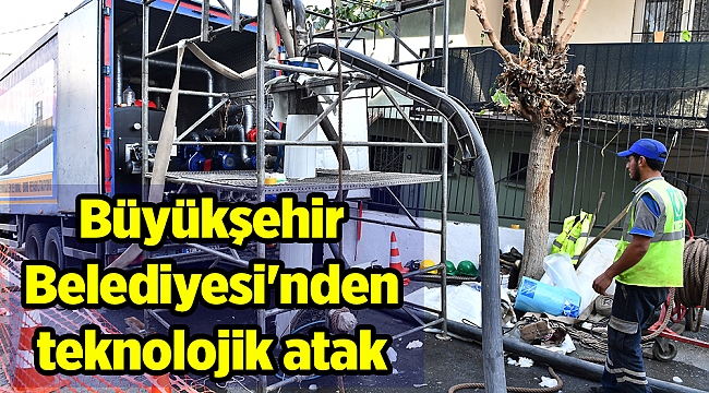 Büyükşehir Belediyesi'nden teknolojik atak
