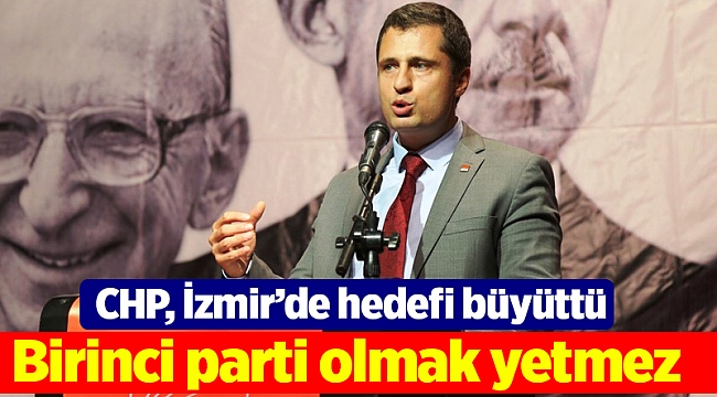CHP İl Başkanı Yücel: Birinci parti olmak yetmez