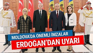 Erdoğan'dan Moldova'ya FETÖ uyarısı