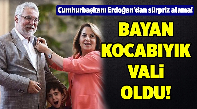 Funda Kocabıyık Uşak Valiliğine atandı