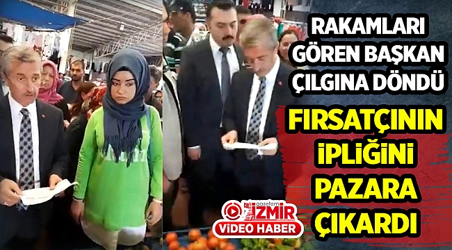 Gaziantep'te belediye başkanı, fırsatçının ipliğini pazara çıkardı!