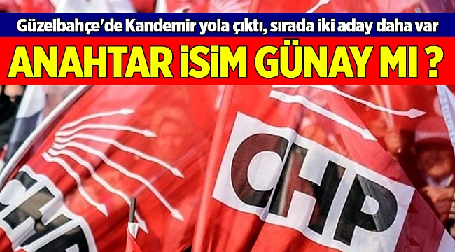 Güzelbahçe'de Kandemir yola çıktı, sırada iki aday daha var