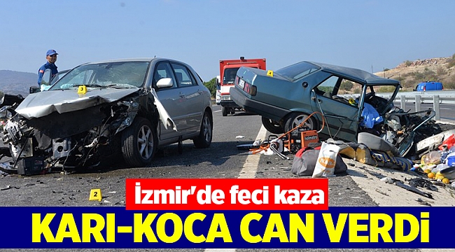 İzmir'de feci kaza