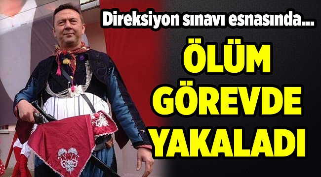 İzmir'de sınav sırasında kalp krizi geçiren okul müdürü hayatını kaybetti