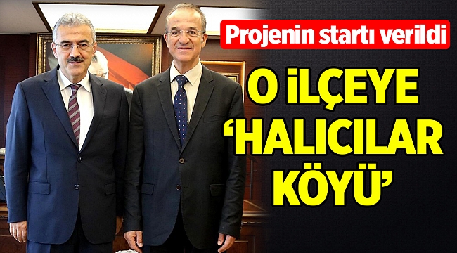 İzmir'e 'Halıcılar Köyü' projesi