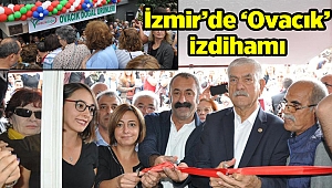 İzmirliler, Tunceli'nin doğal ürünlerini almak için yarıştı