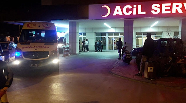 Maganda kurşunu cami bahçesinde oturan vatandaşa isabet etti