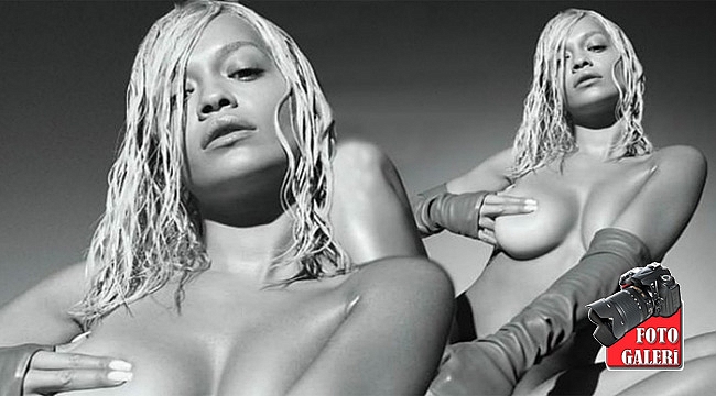 Rita Ora çırılçıplak poz verdi kapak oldu!