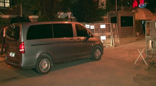 Suudi Arabistan Başkonsolosluğunda hareketli dakikalar