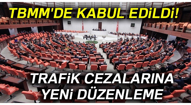 TBMM&#039;de Trafik Kanunu&#039;na ilişkin düzenleme kabul edildi