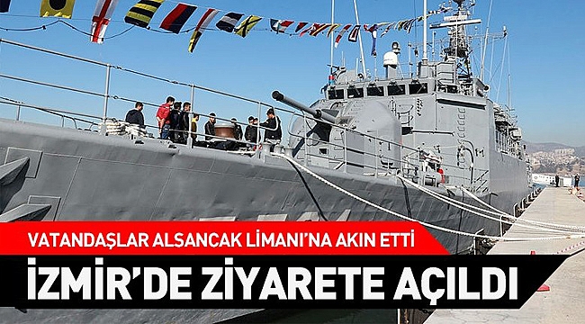 TCG Bartın gemisi ziyarete açıldı