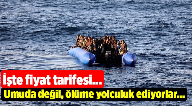 Umuda değil, ölüme yolculuk ediyorlar...