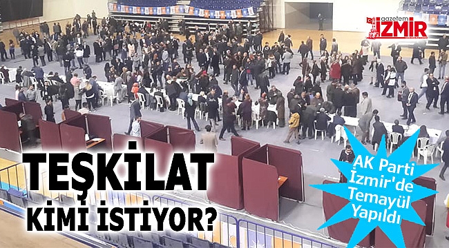 AK Parti İzmir'de temayül yoklaması!