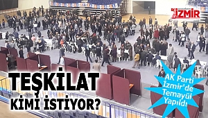 AK Parti İzmir'de temayül yoklaması!