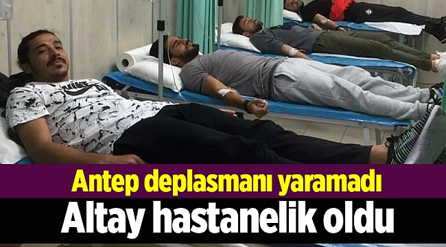 Altay hastanelik oldu