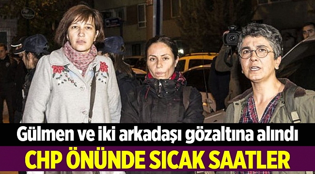 CHP önünde &#039;işimi geri istiyorum&#039; eylemi