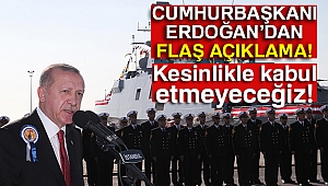 Cumhurbaşkanı Erdoğan: 'Doğu Akdeniz'deki doğal kaynakların gasp edilmesini...'