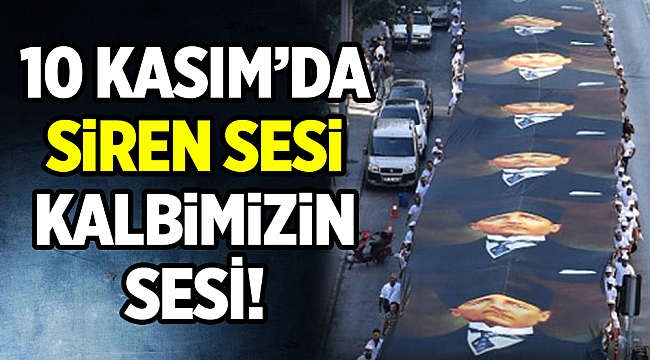 İzmir'de 10 Kasım Saygı Yürüyüşü...