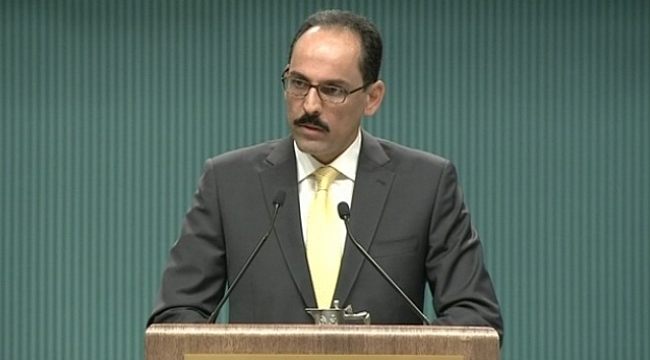 Kalın'dan ödül açıklaması