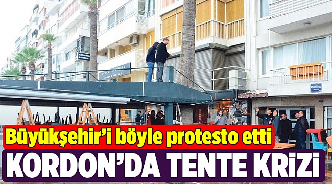 Kordon’da tente krizi