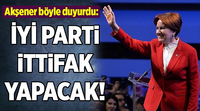 Meral Akşener: Yerel seçimde ittifak yapacağız