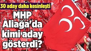 MHP Aliağa'da kimi aday gösterdi?