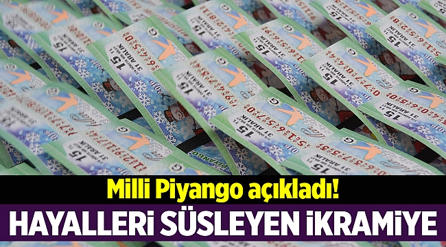 Milli Piyango yılbaşı büyük ikramiyesi belli oldu