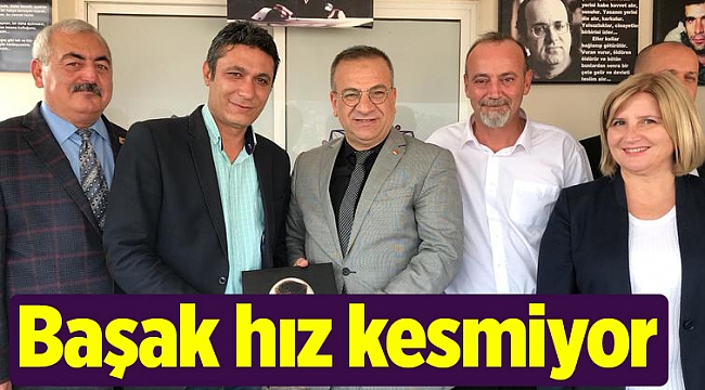 Şakir Başak saha çalışmalarına hız kesmeden devam ediyor