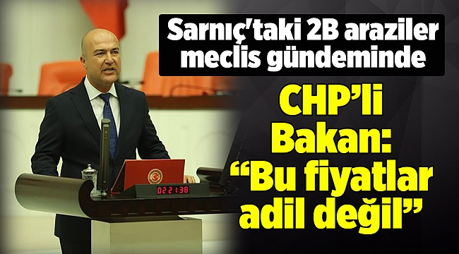 Sarnıç'taki 2B araziler meclis gündeminde