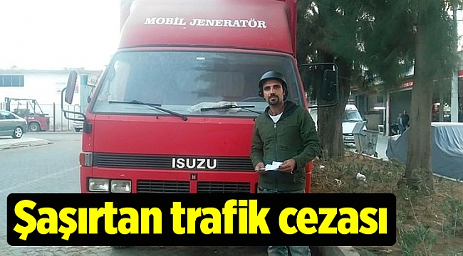 Şaşırtan trafik cezası
