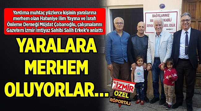 YARALARA MERHEM OLUYORLAR…