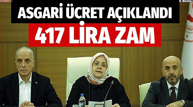 2019 asgari ücreti açıklandı yeni asgari ücret