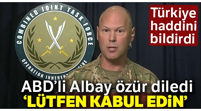 ABD'li asker Türk askerinden özür diledi