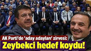 AK Parti'de 'aday adayları' zirvesi: Zeybekci hedef koydu!