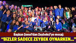 Başkan Şenol’dan Zeybekçi’ye mesaj: İzmir sadece zeybek oynarken diz çöker