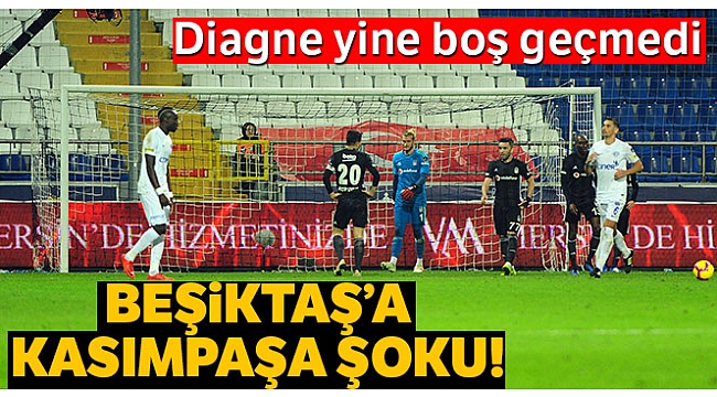 Beşiktaş'a Kasımpaşa Şoku!
