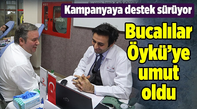 Bucalılar Öykü Arin'e umut oldu
