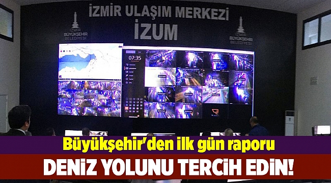 Büyükşehir&#039;den ilk gün raporu