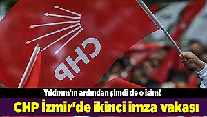 CHP İzmir'de ikinci imza vakası