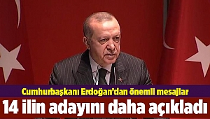 Cumhurbaşkanı Erdoğan’dan önemli mesajlar