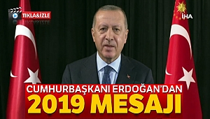 Cumhurbaşkanı Erdoğan'dan 'yeni yıl' mesajı